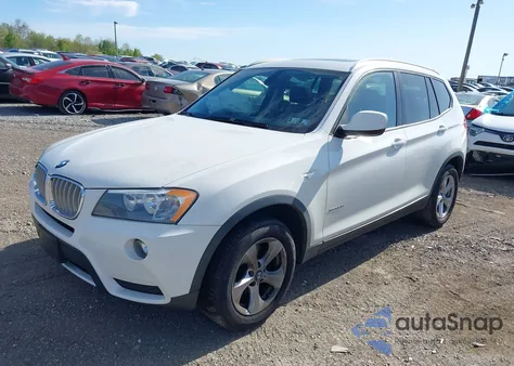 2012 BMW X3 xDrive28I from USA, damaged, VIN 5UXWX5C59CL718609